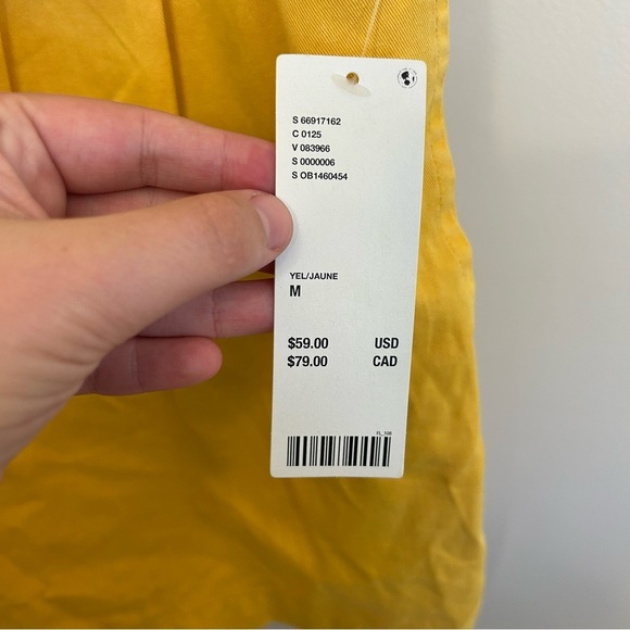 NWT BDG Yellow Urban Outfitters Shorts Size Medium OB1460454 - Picture 5 of 7